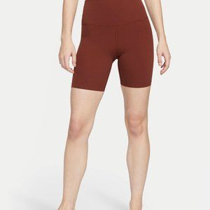 NIKE LUXE SHORTS IN OXEN BROWN
